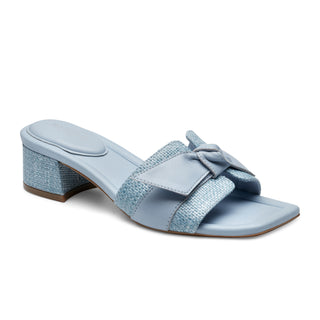 Women's Carsie Block Heel Square Toe Slip-on Sandals