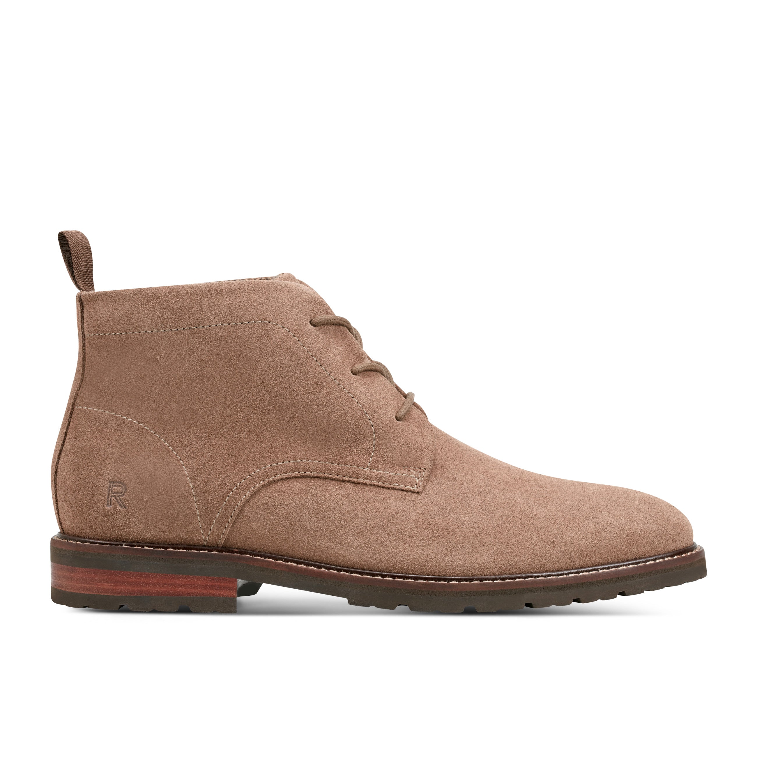 Men's Caspe Lace-up Almond Toe Casual Boots