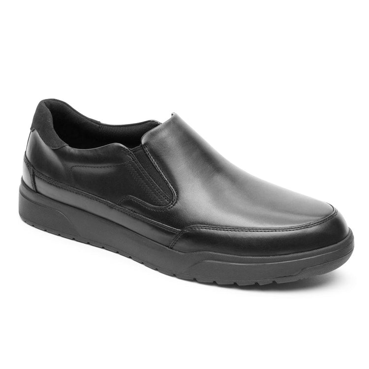 Pure Leather Plain Slip-on Loafers